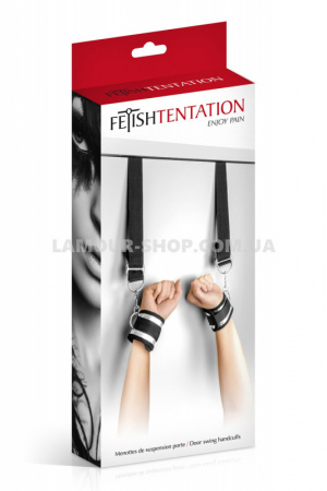 фото Фиксатор для рук на двери Fetish Tentation Door swing handcuffs