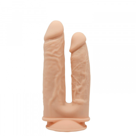 фото Фаллоимитатор двойной SilexD Double Gusto Flesh (Model 1 size 8" & 7")