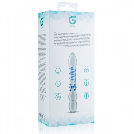 фото Скляний ділдо Gildo Glass Dildo No. 21