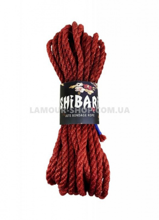 фото Веревка для Шибари 8 м красная