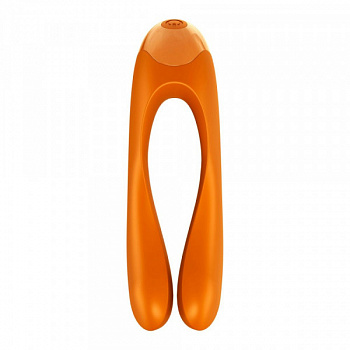 Вібратор на палець Satisfyer Candy Cane Orange