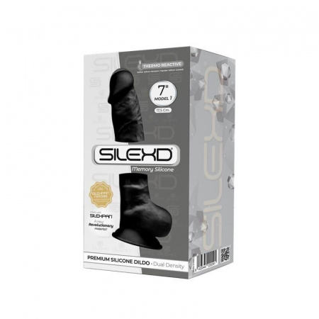фото Фалоімітатор SilexD Johnny Black (MODEL 1 size 7")