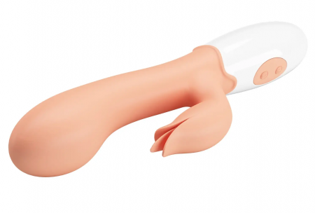 фото Вібратор із стимулятором клітора Pretty Love - Bloody Mary