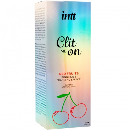 фото Збуджуючий спрей для клітора Intt Clit Me On Red Fruits Warming Effect 12 мл