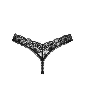 фото Мереживні стрінги Obsessive Donna Dream thong M/L Black