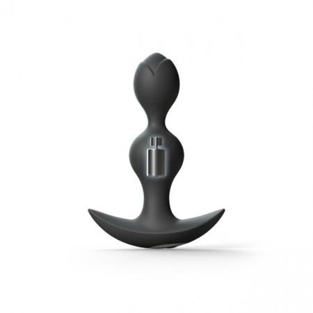 фото Анальний стимулятор гнучкий з вібрацією Love To Love TWINNY BUD Black