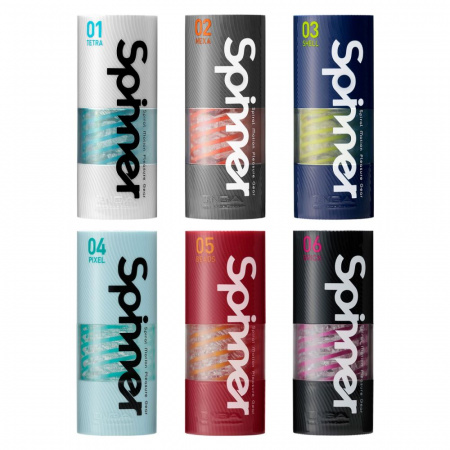 фото Мастурбатор Tenga Spinner Pixel пружною стимулювальною спіраллю всередині