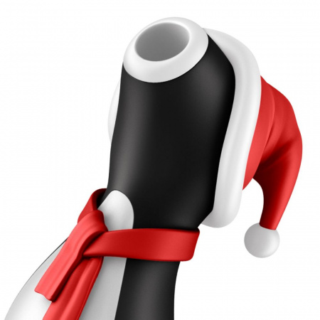фото Вакуумний кліторальний стимулятор Satisfyer Penguin Holiday Edition