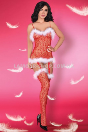фото Боді-комбінезон Catriona Christmas червоний Livia Corsetti Fashion (S/L)