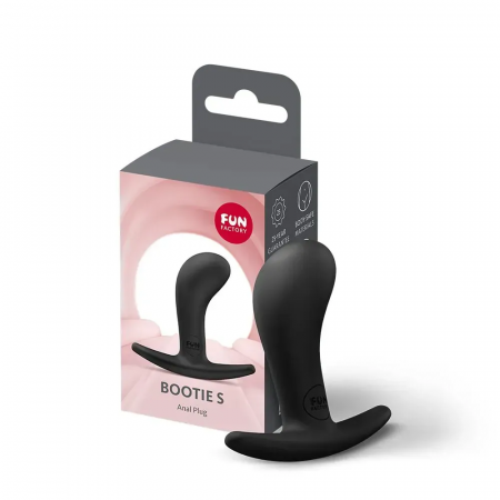 фото Анальна пробка Fun Factory BOOTIE S Black, діаметр 2,8 см
