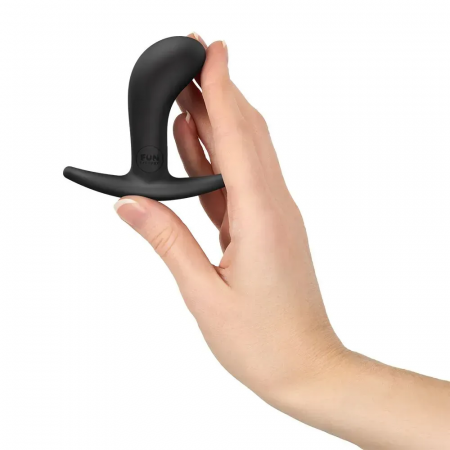 фото Анальна пробка Fun Factory BOOTIE S Black, діаметр 2,8 см