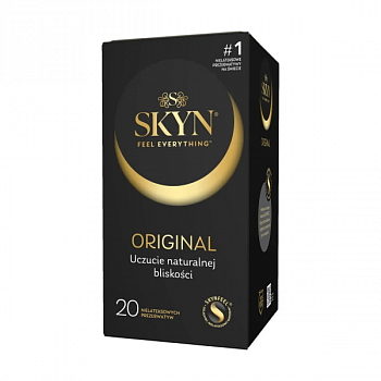 Безлатексні преміум-презервативи SKYN Original 20 шт