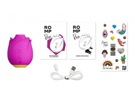 фото Вакуумний кліторальний стимулятор Romp ROSE