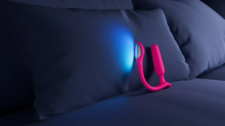 фото Анальна смарт-вібропробка Lovense Lush Anal, дуже потужна, LED-підсвічування