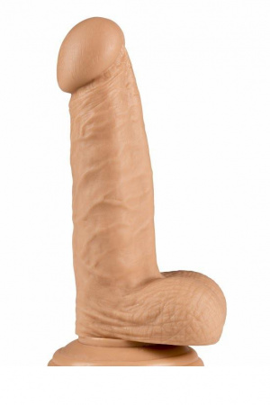 фото Фалоімітатор з присоскою Alive Little John, діаметр 3,5 см, ПВХ, об’ємна головка