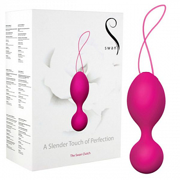 Вагинальные шарики Swan The Swan Clutch Pink