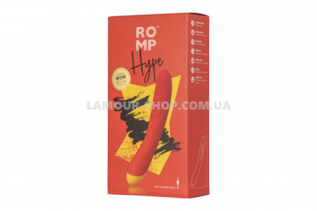 фото Вібратор для точки G та клітора Romp Hype, гнучкий