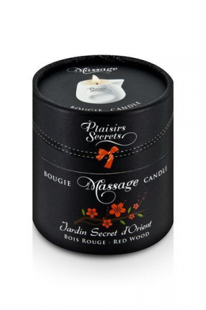 фото Массажная свеча Plaisirs Secrets Red Wood (80 мл) 