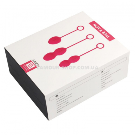 фото Набір вагінальных кульок Svakom Nova Plum Red