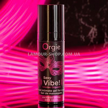 Рідкий вібратор Orgie - Sexy Vibe! Intense Orgasm (15 мл)