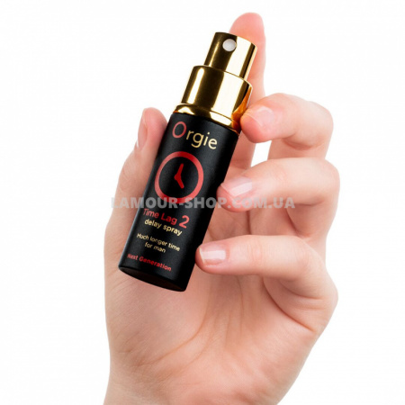 фото Спрей-пролонгатор Orgie Time Lag 2 Delay Spray, 10 мл, без анестетиків