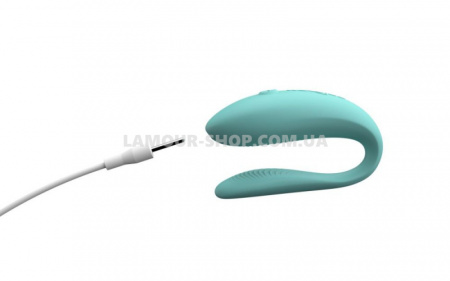 фото Смарт-вібратор для пар We-Vibe Sync Lite Aqua, 10 віброрежимів