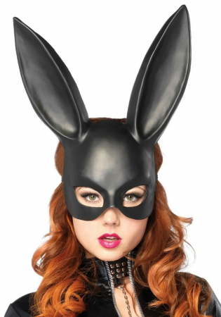 фото Маска кролика  Leg Avenue Masquerade Rabbit Mask, чорна, One Size