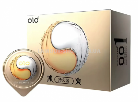 фото Презерватив з гіалуроновою кислотою, зігріваючим та охолоджуючим ефектом