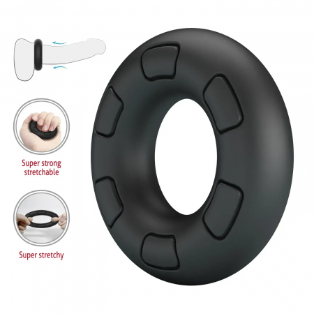 фото Ерекційне кільце Crazy Bull - Bertram Super Soft Silicone Cock Ring