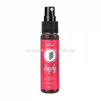 Спрей для мінету Sensuva - Deeply Love You Cinnamon (29 мл)