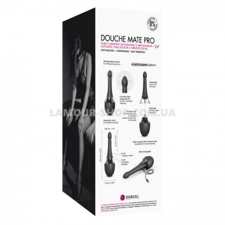 фото Автоматичний анальний душ-вібратор Dorcel Douche Mate Pro