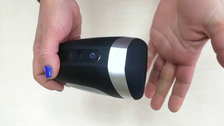 фото Мастурбатор Satisfyer Men Heat Vibration імітатор мінету, підігрів та вібрація