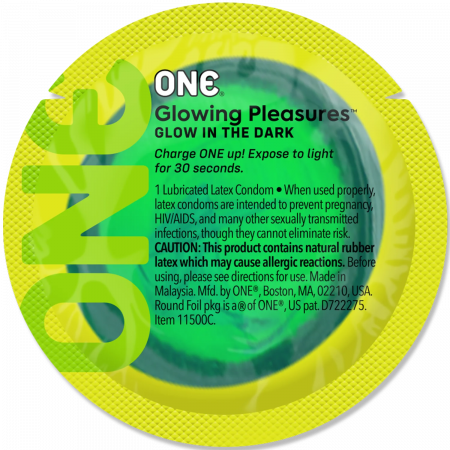 фото Презерватив ONE Glowing Pleasures 1 шт