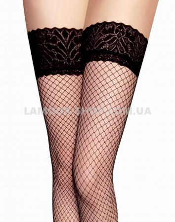 фото Панчохи в сітку, чорні