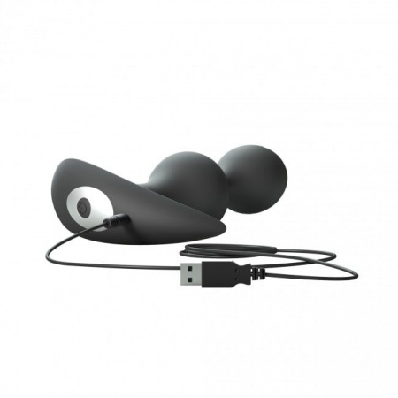 фото Анальний стимулятор гнучкий з вібрацією Love To Love TWINNY BUD Black