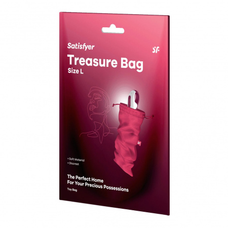 фото Мішечок для зберігання іграшок Satisfyer Treasure Bag L Pink