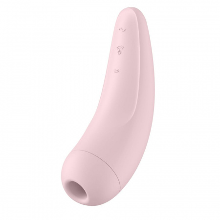 фото Вакуумный клиторальный стимулятор Satisfyer Curvy 2+ Pink