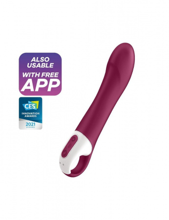 фото Смарт вібратор точки G Satisfyer Big Heat з функцією підігріву