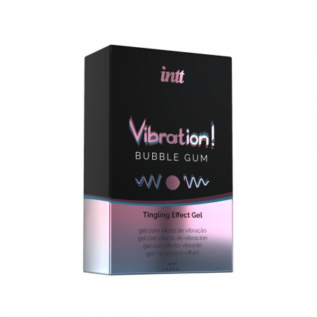 фото Рідкий вібратор Intt Vibration Bubble Gum (15 мл)