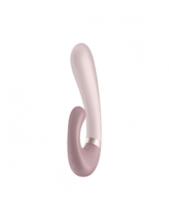 фото Смарт вібратор кролик із підігрівом Satisfyer Heat Wave Mauve