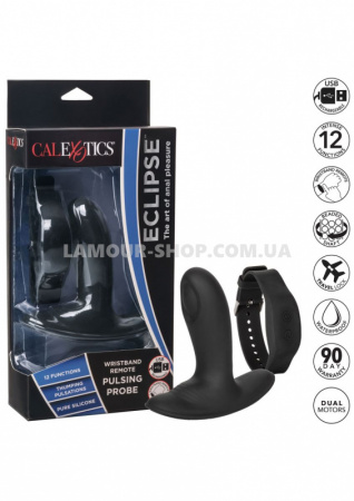 фото Анальный вибратор Wristband Remote Pulsing Probe