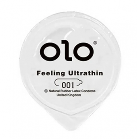 фото Презерватив з гіалуроновою кислотою OLO - Feeling Ultrathin 1шт