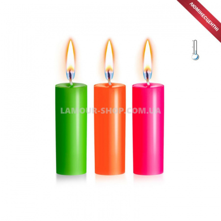 фото Набор восковых свечей Art of Sex size S 10 см (3 шт)