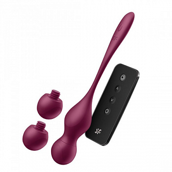Смарт-вагінальні кульки з вібрацією Satisfyer Love Birds Vary Connect App