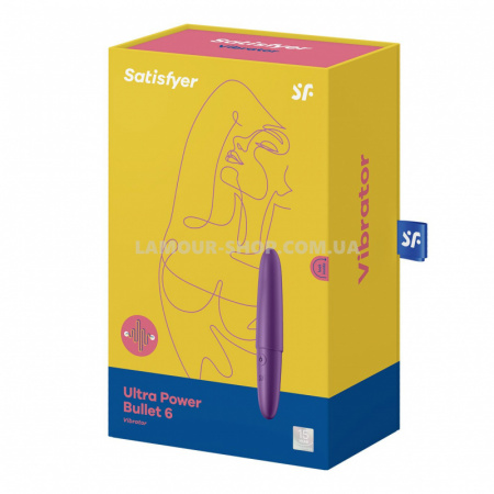фото Минивибратор Satisfyer Ultra Power Bullet 6 Violet