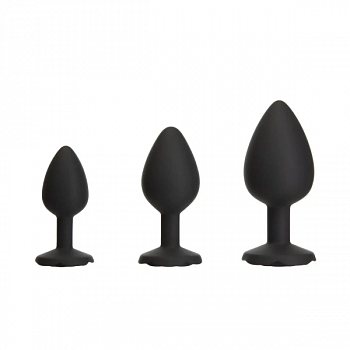 Набір анальних пробок BMS Roses Til’ Dawn Silicone Anal Plug Kit Starter 