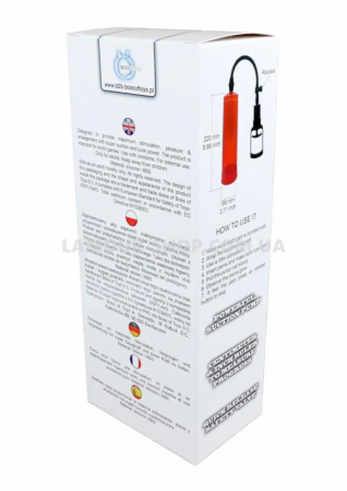 фото Вакуумна помпа Boss Series: Power pump MAX - Red