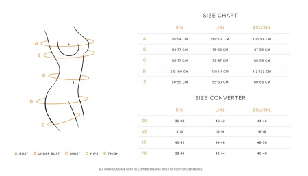 фото Боді Obsessive Dominna crotchless teddy S/M