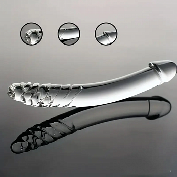 Подвійний скляний ділдо