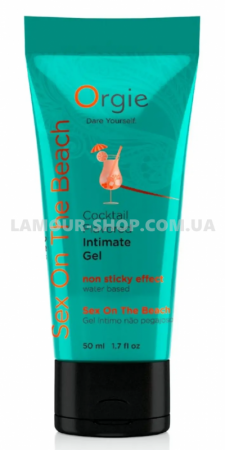 фото Оральний лубрикант Orgie Cocktail Flavored  Gel - Sex On The Beach, 50 ml